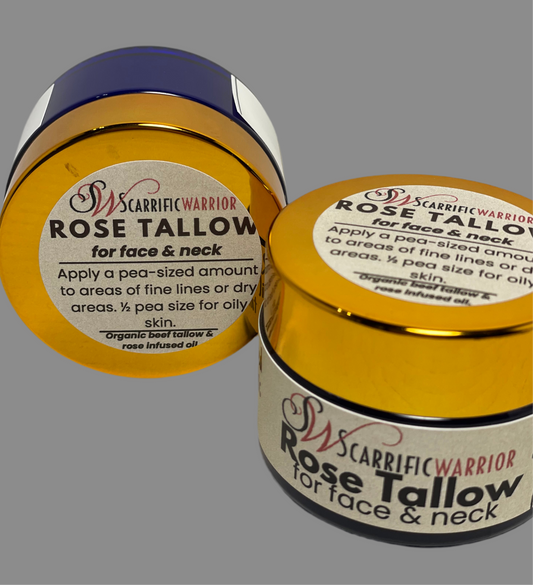 Tallow for neck and eyes