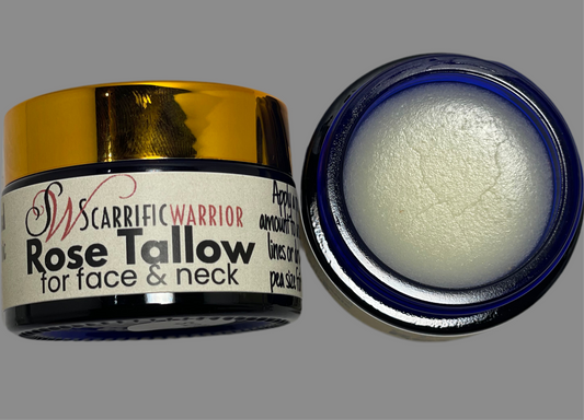 Tallow for neck and eyes