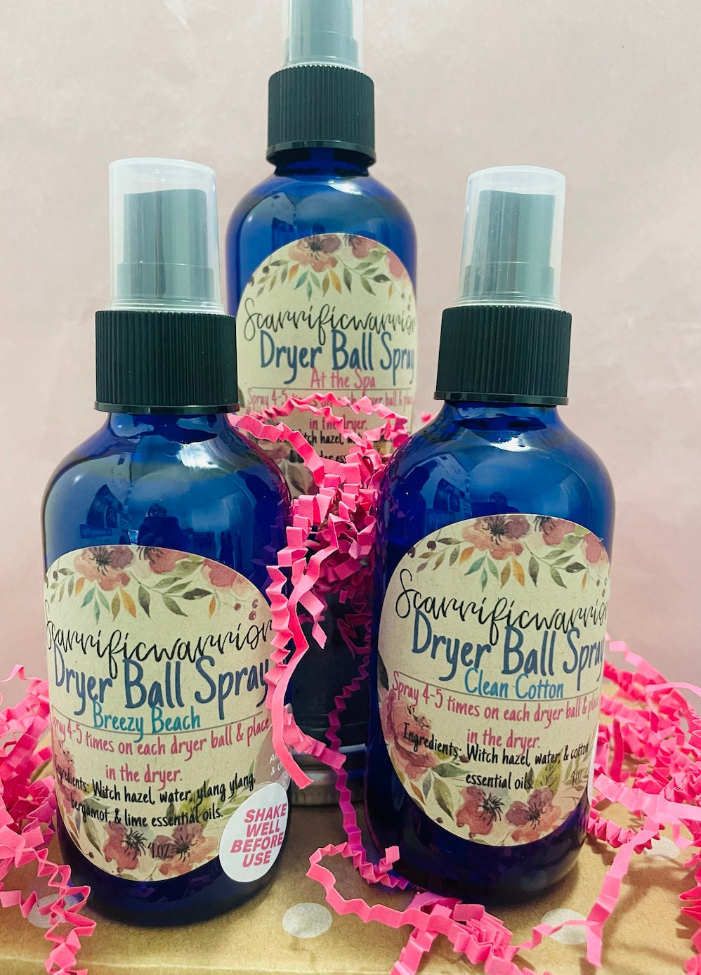 Dryer Ball Spray